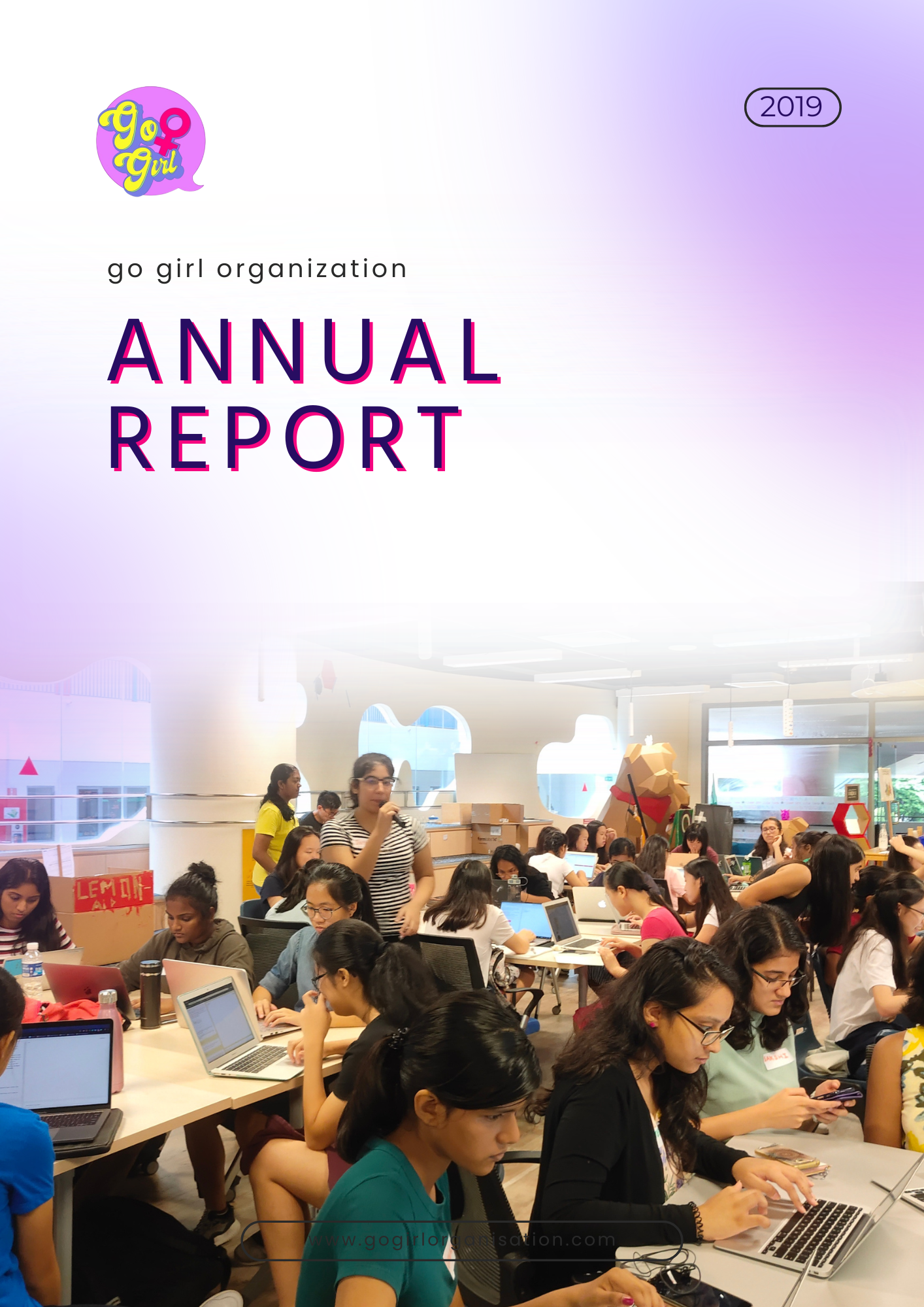 Go Girl 2019 Annual Report cover